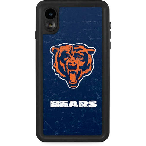NFL Chicago Bears - Alternate Distressed iPhone XR Waterproof Case